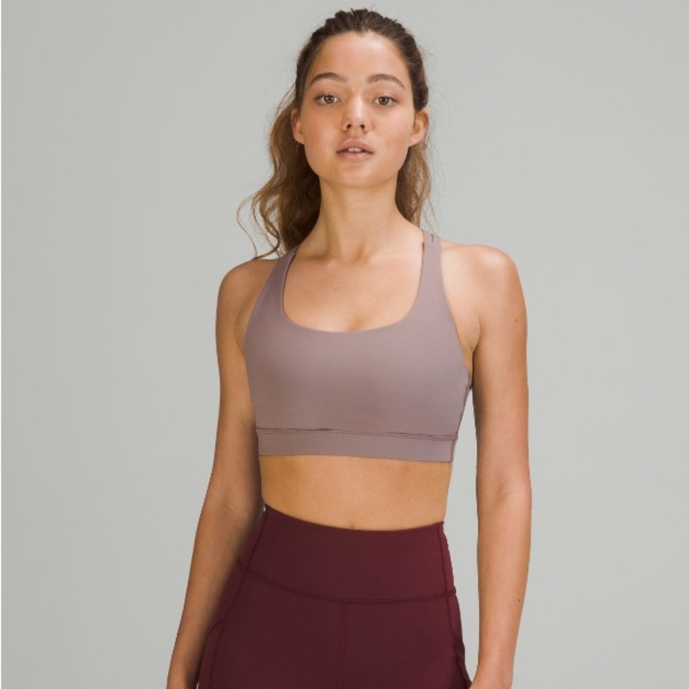 Lululemon Energy Bra – Lunar Rock Size 8 (Medium Support, B–D Cup)